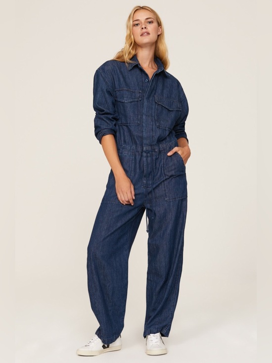 Levi's Pants - Levi's—Surplus Coverall Jumpsuit, Lightweight Denim Chambray, Dark Wash (Large)